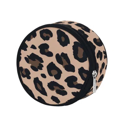 Viv & Lou Women's Jewelry Case In Leopard