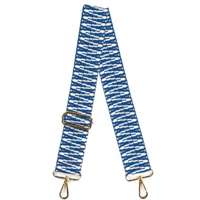 Viv & Lou Women's Textured Adjustable Detachable Crossbody Bag Purse Strap In Royal Blue