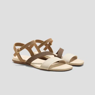Vivaia Adaptall™ Flat Sandals (demi)|multi Brown & Nude|us 11