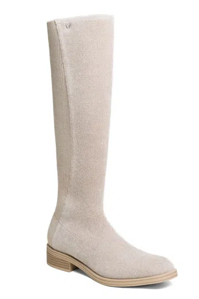 Vivaia Aida Square-toe Knee-high Boots In White