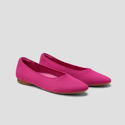 Vivaia Almond-toe Ballet Flats (tamia 2.0) In Pink