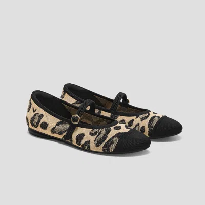 Vivaia Almond-toe Mary-jane Adaptall™ (tamia Mary-jane) In Animal Print