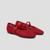 Vivaia Almond-toe Mary-jane Adaptall™（nelly） In Red