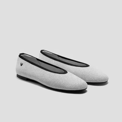 Vivaia Almond-toe Nude Flats (nubia) In Animal Print