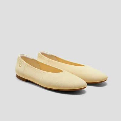 Vivaia Almond-toe Nude Flats (nubia) In Multi