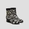 Vivaia Almond-toe Running Heel Boots (amanda) In Multi