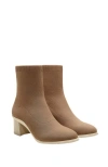 Vivaia Almond-toe Running Heel Boots In Brown