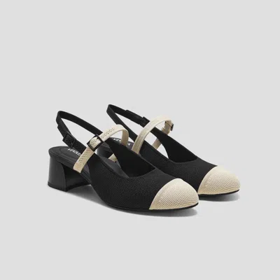 VIVAIA ALMOND-TOE SLINGBACK MARY-JANE SANDALS (JULIANA)