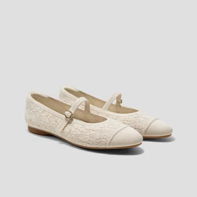 Vivaia Almond-toe Mary Jane Adaptall™ (tamia Mary-jane)|pale Apricot Floral|us 11 In Neutral