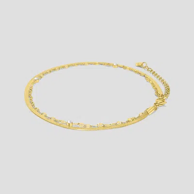 Vivaia Anklets (kida) In Gold
