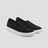 Vivaia Classic Slip-on Unisex Sneakers (v-tune) In Black