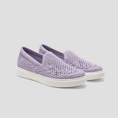Vivaia Classic Slip-on Unisex Sneakers (v-tune)|light. Violet Mesh|eu 42.5 In Purple