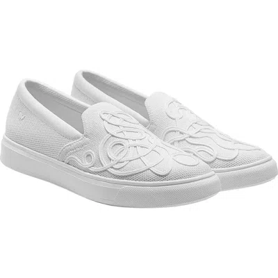 Vivaia Classic Slip-on Unisex Sneakers In White
