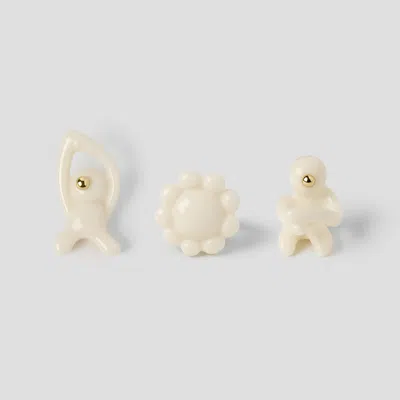 Vivaia Cloud Buddies Charm Set (linsey)|cream| In White