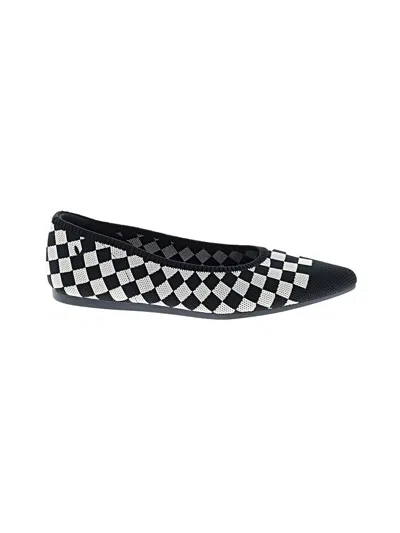 Pre-owned Vivaia Flats In Black