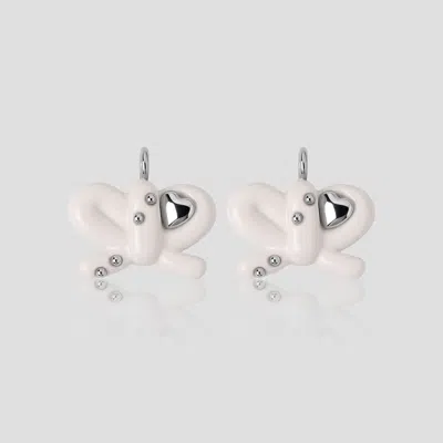 Vivaia Heart Huggers Charm Set (kerri)|cream| In White