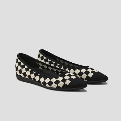 VIVAIA LIGHTWEIGHT POINTED-BALLET FLATS (ARIA WALKER)