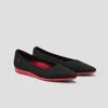 Vivaia Lightweight Pointed-ballet Flats (aria Walker) In Black