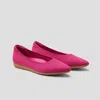 Vivaia Lightweight Pointed-ballet Flats (aria Walker) In Pink