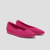 Vivaia Lightweight Pointed-ballet Flats (aria Walker) In Pink