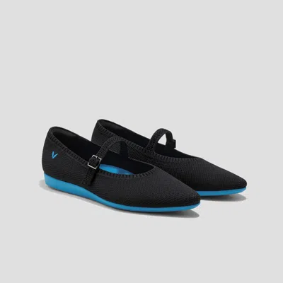 Vivaia Lightweight Pointed-toe Mary-jane (aria Walker Mary-jane) In Black