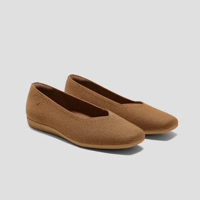 Vivaia Lightweight Square-toe V-cut Flats (margot Walker) In Multi