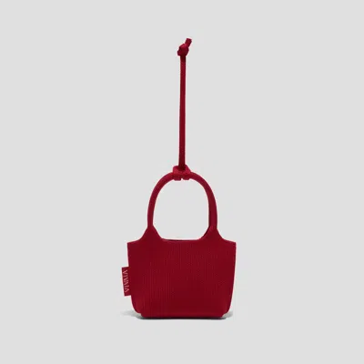 Vivaia Micro Zahara - Bag Small Pendant|ruby  Red|