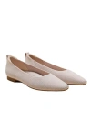 Vivaia Mini Square-toe Flats