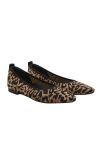 Vivaia Mini Square-toe Flats
