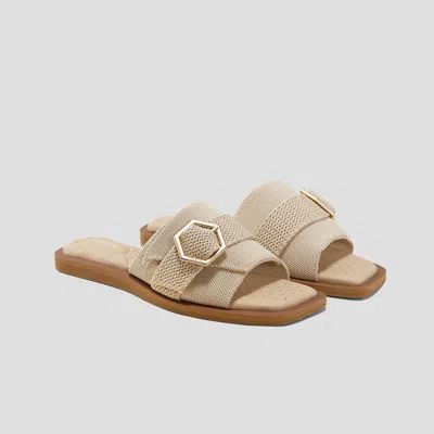 Vivaia Pillow Top Slide Sandal (micah) In Nude