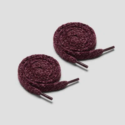 Vivaia Plush Shoelace (aela)|bordeaux| In Burgundy