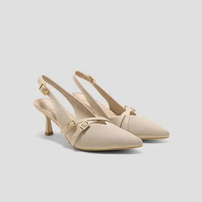 Vivaia Pointease™ Slingback Heels (adela)|almond|eu 43 In Brown