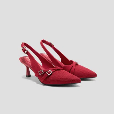 Vivaia Pointease™ Slingback Heels (adela)|ruby  Red|eu 43