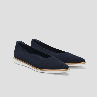 Vivaia Pointed-toe All-day Standing Flats (veronica) In Blue