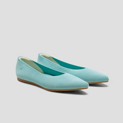 Vivaia Pointed-toe Ballet Flats (aria 5°) In Blue