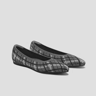 Vivaia Pointed-toe Ballet Flats (aria 5°) In Gray