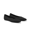 Vivaia Pointed-toe Ballet Flats In Black