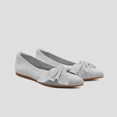 Vivaia Pointed-toe Bow Flats (azura) In Multi