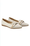 Vivaia Pointed-toe Bow Loafers