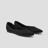 Vivaia Pointed-toe Flats In Black