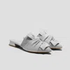 Vivaia Pointed-toe Knot Sandals (yaffa Pro) In Gray