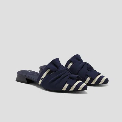 Vivaia Pointed-toe Knot Sandals (yaffa Pro) In Blue