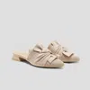 Vivaia Pointed-toe Knot Sandals (yaffa Pro) In Neutral