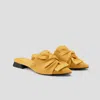 Vivaia Pointed-toe Knot Sandals (yaffa) In Yellow