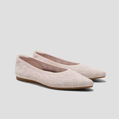 Vivaia Pointed-toe Ballet Flats (aria 5°)|ballet Blush Floral|us 11 In Neutral