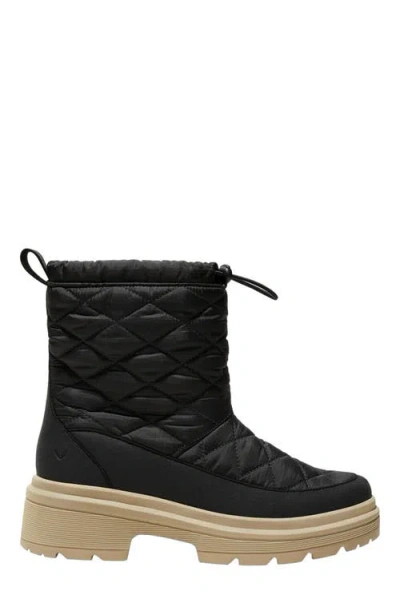 Vivaia Quilted Waterproof Puffertherm Warm Boots In Black