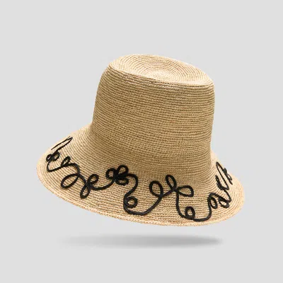 Vivaia Raffia-style Woven Hat (winni)|natural| In Brown
