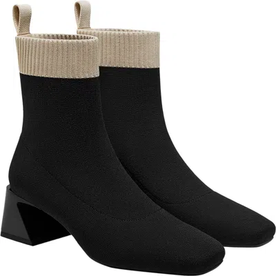 Vivaia Regina Pro Water-repellent Heeled Boots In Black