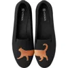 Vivaia Round-toe Embroidered Loafers