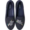Vivaia Round-toe Embroidered Loafers